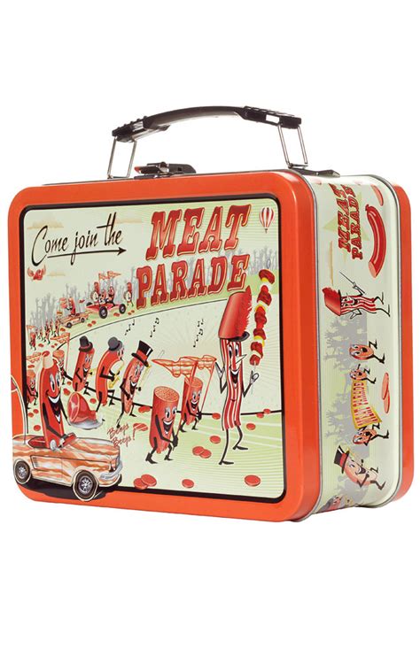 meat parade lunch box for sale 